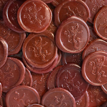 10 Paintable Epoxy Wax Seals For Wedding Invitations, 2 of 3