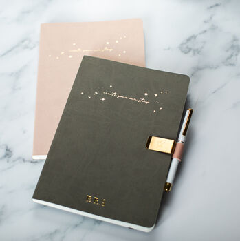 Soft Touch Notebook/Personalised Gift, 2 of 10
