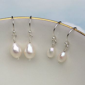 Pearl Earrings Tears For Joy, 2 of 3