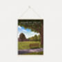 Highbury Fields Islington Travel Poster Art Print, thumbnail 6 of 8