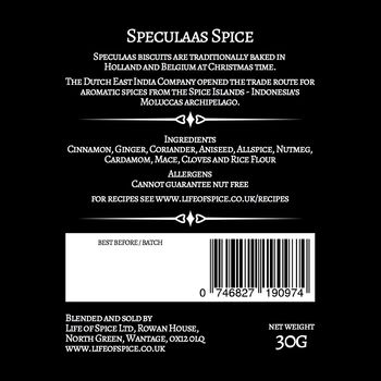 Speculaas Gourmet Baking Spice, 3 of 4