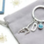 Personalised Gymnastic Keyring Gymnast Accessory, thumbnail 5 of 6