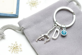 Personalised Gymnastic Keyring Gymnast Accessory, 5 of 6