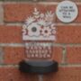 Personalised Plant Pot Design Outdoor Solar Light, thumbnail 5 of 8