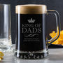 Personalised Tankard Pint Glass For Dad, thumbnail 1 of 4