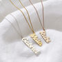 Large Name Charm Necklace, thumbnail 1 of 7