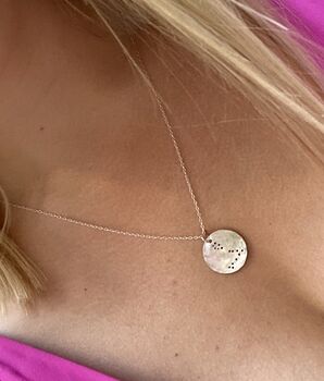 Personalised Star Sign Constellation Necklace, 2 of 10