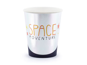 Six Space Plates And Cups, 4 of 5
