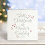 First Christmas As A Daddy Personalised Star Card, thumbnail 1 of 3