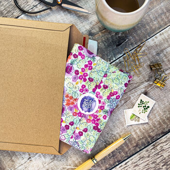 Pressed Flower Curl Thank You Cards, 2 of 6