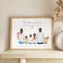 Personalised Gift Family Portrait Print, thumbnail 1 of 10