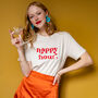 Personalised Happy Hour T Shirt, thumbnail 4 of 8