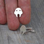Personalised Walrus Cufflinks In Sterling Silver, thumbnail 2 of 4