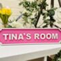 Personalised Children's Bedroom Name Road Sign, thumbnail 1 of 9