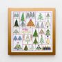 Oh Christmas Tree Festive Embroidery Kit, thumbnail 6 of 10