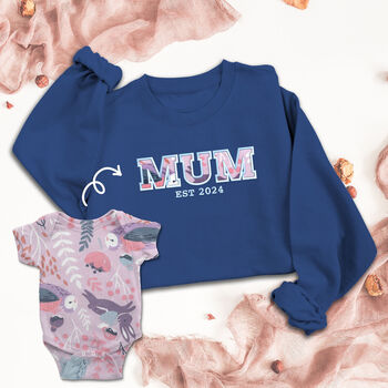 Personalised 'Mummy' Appliqué Keepsake Sweatshirt, 6 of 11