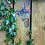 Rusted Metal Peaking Cat Wall Decor Cat Wall Art Gift, thumbnail 3 of 10