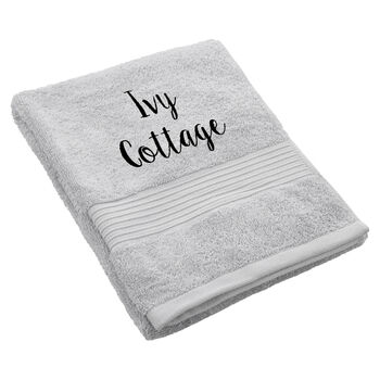 Personalised Bliss Luxury Hand Towel, 10 of 10