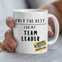 Personalised Only For The Best Co Worker Mug, thumbnail 3 of 5