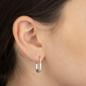 Two Tone U Hoops, 2 of 2