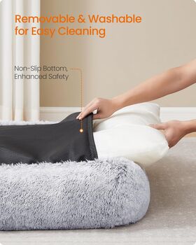 Dog Sofa Bed Washable Pet Cushion Bed, 6 of 6