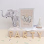 Let's Party Elephant Greeting Card, thumbnail 1 of 2