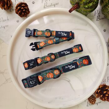 Harvest Pumpkin Patch Dog Collar, 6 of 7