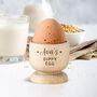 Personalised Wooden Stars Egg Cup, thumbnail 3 of 7
