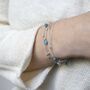 Sterling Silver Apatite Necklace/Bracelet, thumbnail 4 of 5