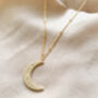 Opal Constellation Crescent Moon Pendant Necklace, thumbnail 2 of 4