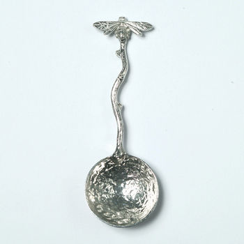 Bee Pewter Spoon, For Honey Or Sugar, Bumblebee Gifts, 5 of 8