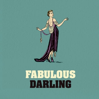 Funny Card For Her ‘Fabulous Darling’, 2 of 4