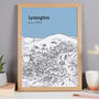 Personalised Lymington Print, thumbnail 9 of 10