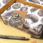 Hedgehog Watercolour Gift Wrap, thumbnail 5 of 12