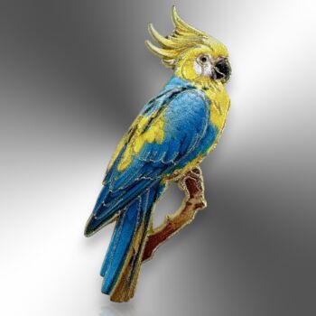 Choose Your Colour – Small Parrot Bird Enamel Pin, 7 of 11