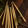 British Beeswax Candle, Slim, Set Of Four, thumbnail 3 of 4