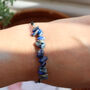 Clarity And Intuition Sodalite Adjustable Bracelet, thumbnail 1 of 4