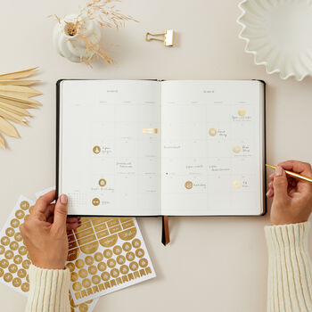 2026 Weekly Planner Black, 12 of 12