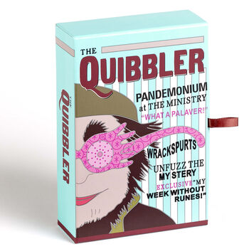 Harry Potter Quibbler Gift Box With Luna Beaded Cork Charm Necklace And Radish Earrings, 2 of 3