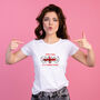 Womens Euros 2024 Tshirt, thumbnail 3 of 5