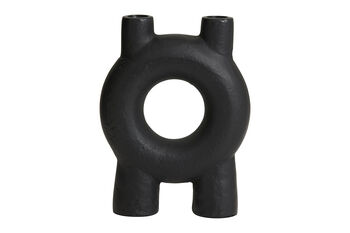 Black Tube Iron Candle Holder, 3 of 3