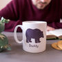 Personalised Daddy Bear Polar Bear Mug, thumbnail 1 of 4