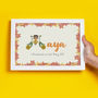 Personalised 'Fairy Initial' Children's Print, thumbnail 2 of 5