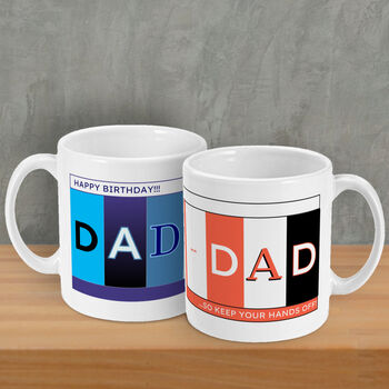 Personalised Mug For Dad With Messages Gift, 2 of 9