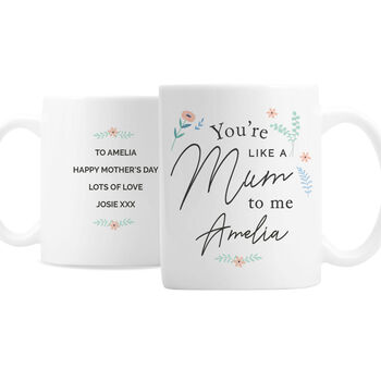 Personalised You're Like A Mum To Me Ceramic Mug, 3 of 3