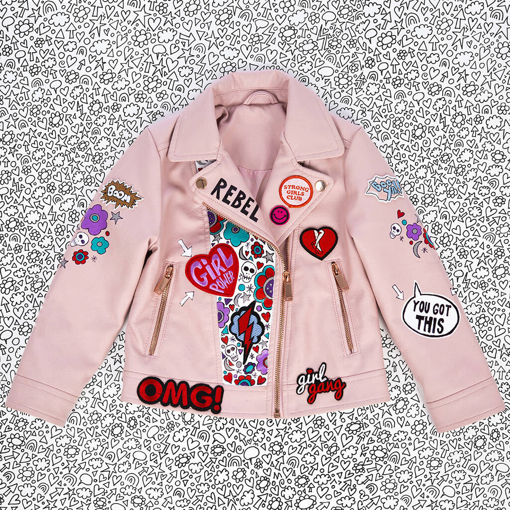 personalised leather jacket