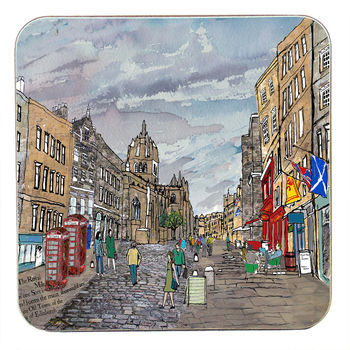 Set Of Four Edinburgh Coasters, 7 of 8