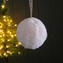 Fluffy Pompom Large Hanging Decoration, thumbnail 1 of 2