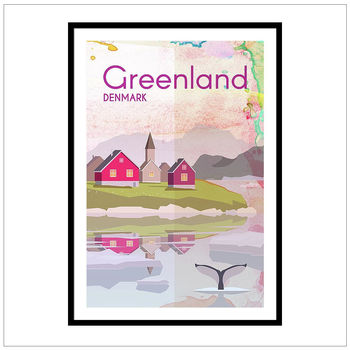 Greenland Landmarks Art Print, 2 of 4
