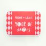 Personalised A Year Of Dates Activity Card Tin, thumbnail 7 of 12